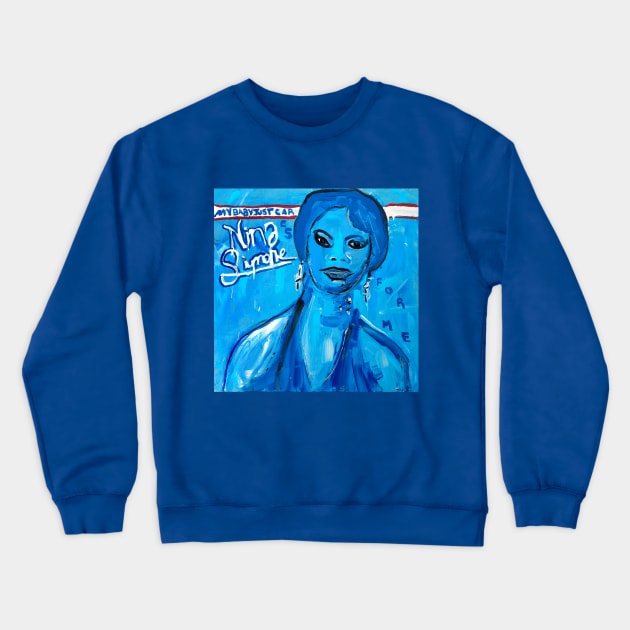 Nina Simone Crewneck Sweatshirt by ElSantosWorld